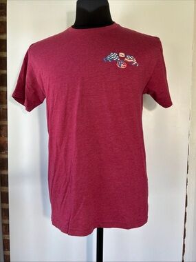 Chasing Checkers Double Sided Graphic T-Shirt Size Large
